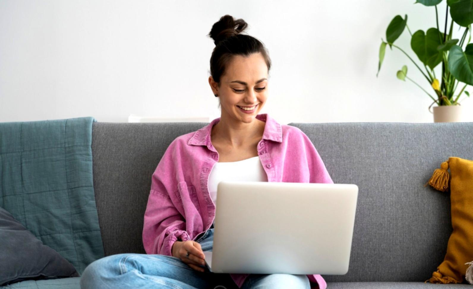 Financial consultant reviewing business data with client